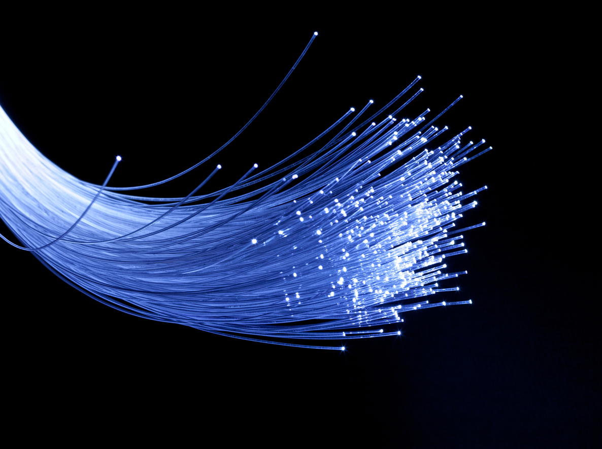 fiber optics background